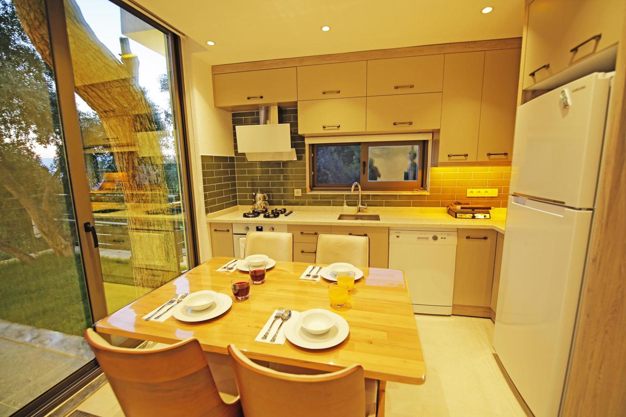 Villa With A Private Heated Pool, Jacuzzi, Overlooking Spectacular Views Of The Sea Kaş Exterior foto