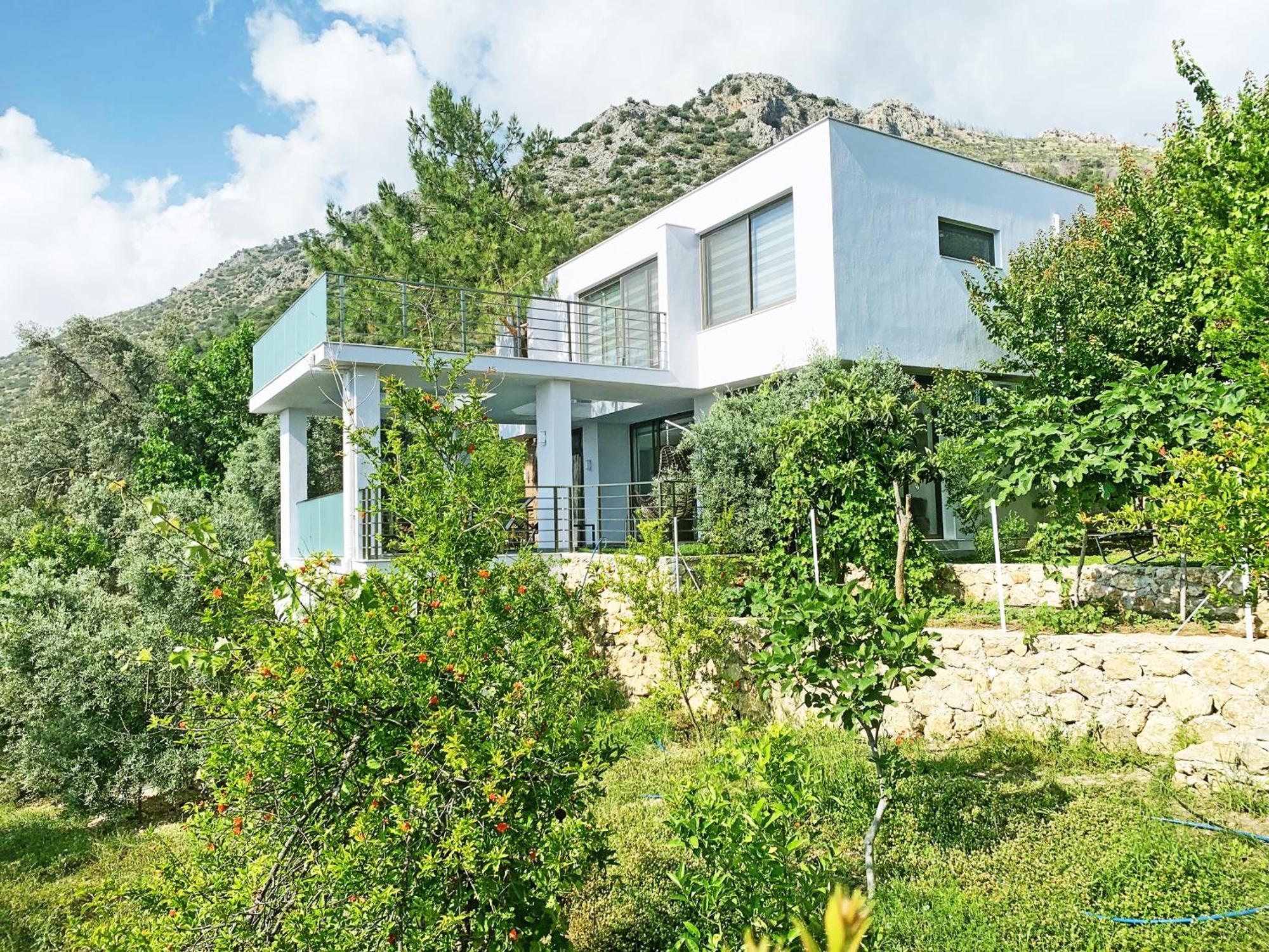 Villa With A Private Heated Pool, Jacuzzi, Overlooking Spectacular Views Of The Sea Kaş Exterior foto