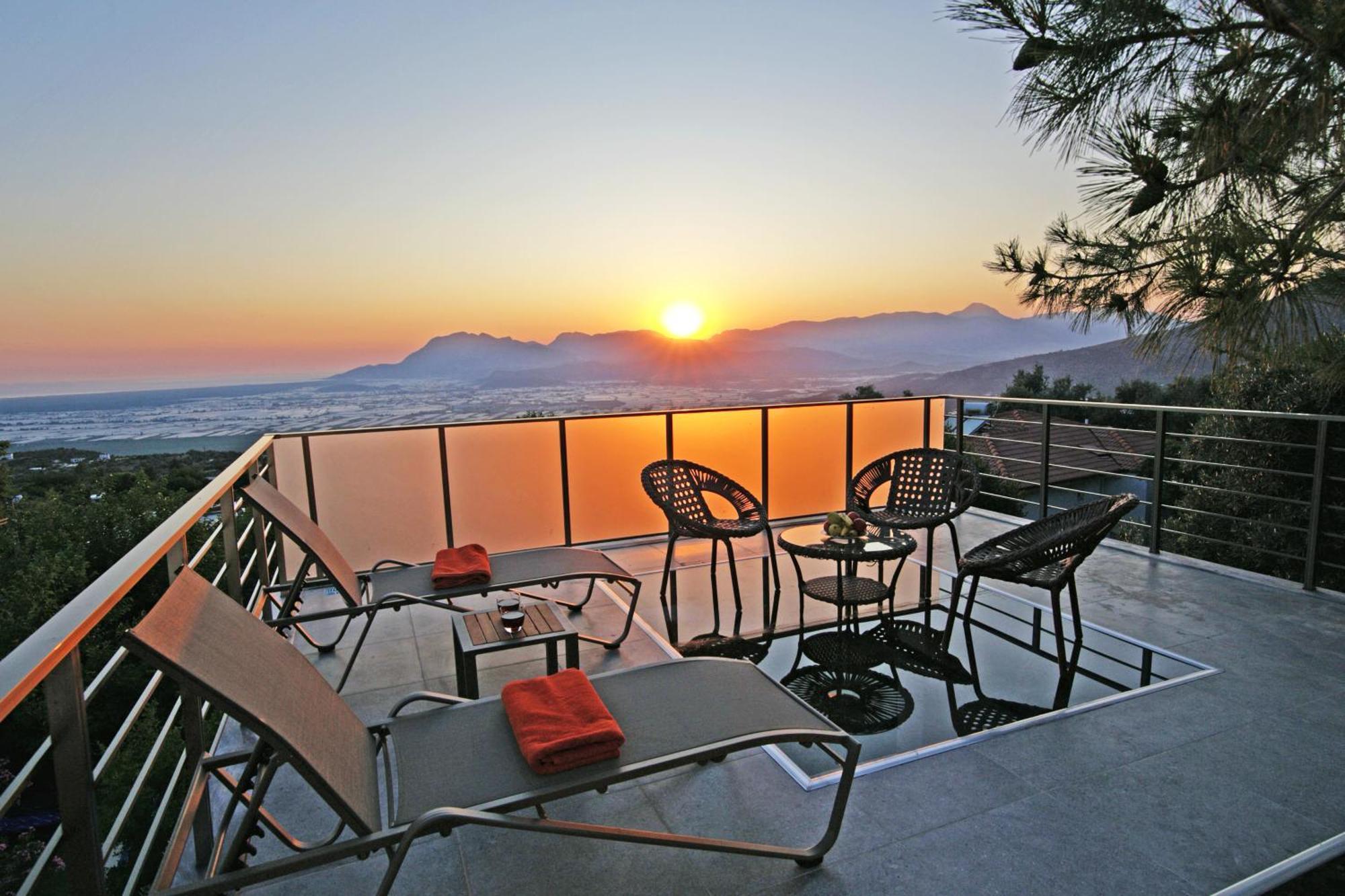 Villa With A Private Heated Pool, Jacuzzi, Overlooking Spectacular Views Of The Sea Kaş Exterior foto